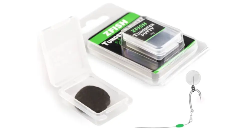 Zfish Plastické Olovo Tungsten Putty Black 15 g Expresní Doručení