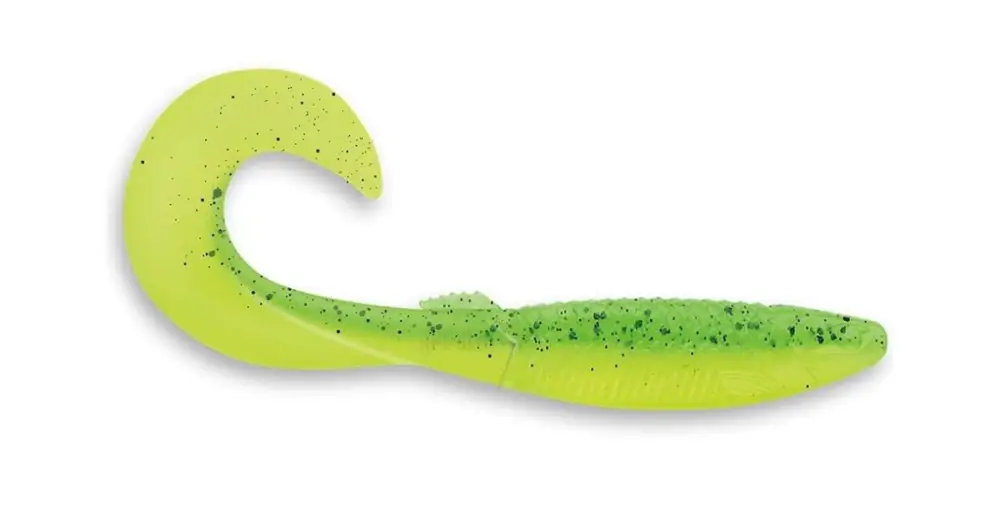 Rapala Gumová Nástraha Crushcity The Curl Lime Chartreuse Dokud Zásoby Vydrží