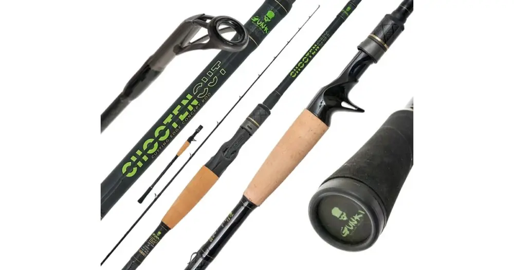 Vysoce Kvalitní Gunki Prut Chooten Cut Sharp C MH 2,05 m 7-32 g1+1 Díly