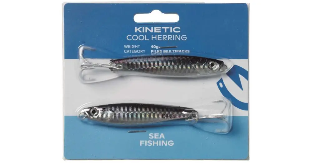 Kup Teď Kinetic Pilker Cool Herring Black Silver 2 ks - 60 g