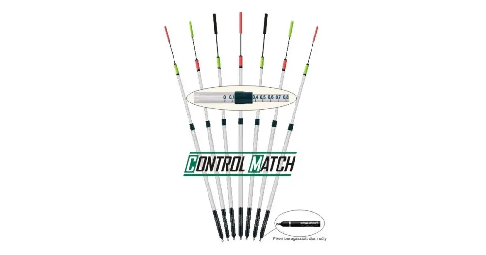 Akční Cena Cralusso Splávek Control Match - 3 g