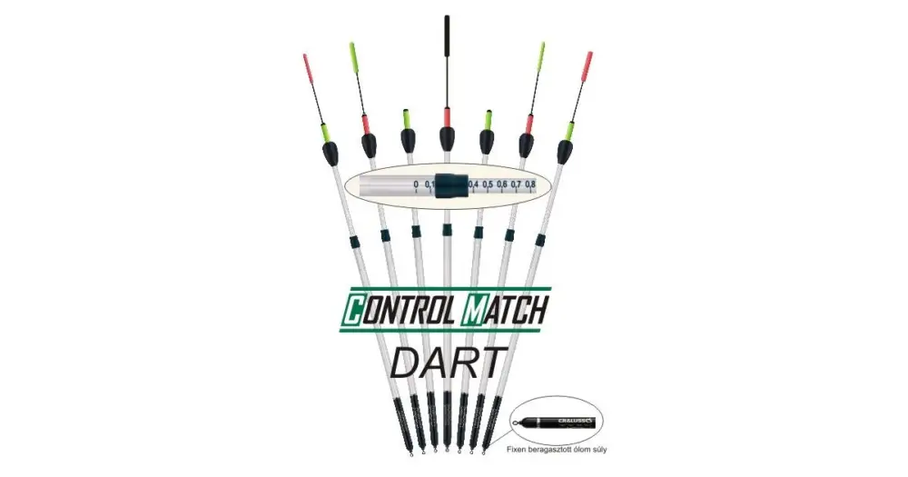 Výhodná Nabídka Cralusso Splávek Control Match With Dart - 3 g