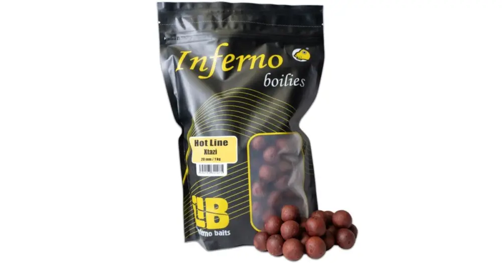 Carp Inferno Boilies Hot Line Xtazi - 1 kg 24 mm Výhodná Nabídka
