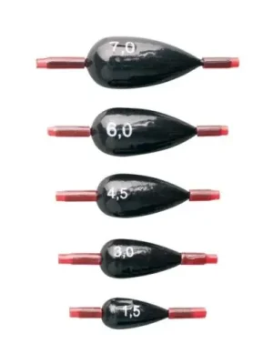 Zlevněný Cralusso Zátěž Olive Wieght With Silicone 5 ks - 3 g