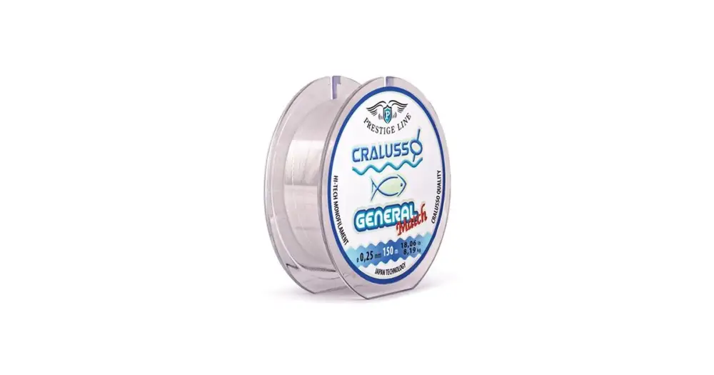 Autentický Cralusso Vlasec General Match 150 m - 0,35 mm 15,49 kg