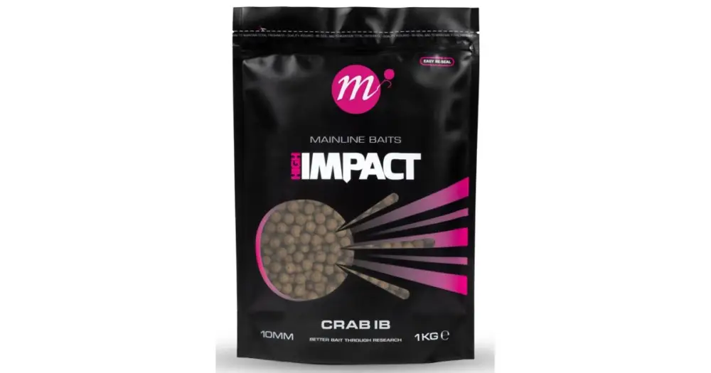 Mainline Boilie Hi Impact Crab IB 1 kg - 20 mm Bezpečná Platba
