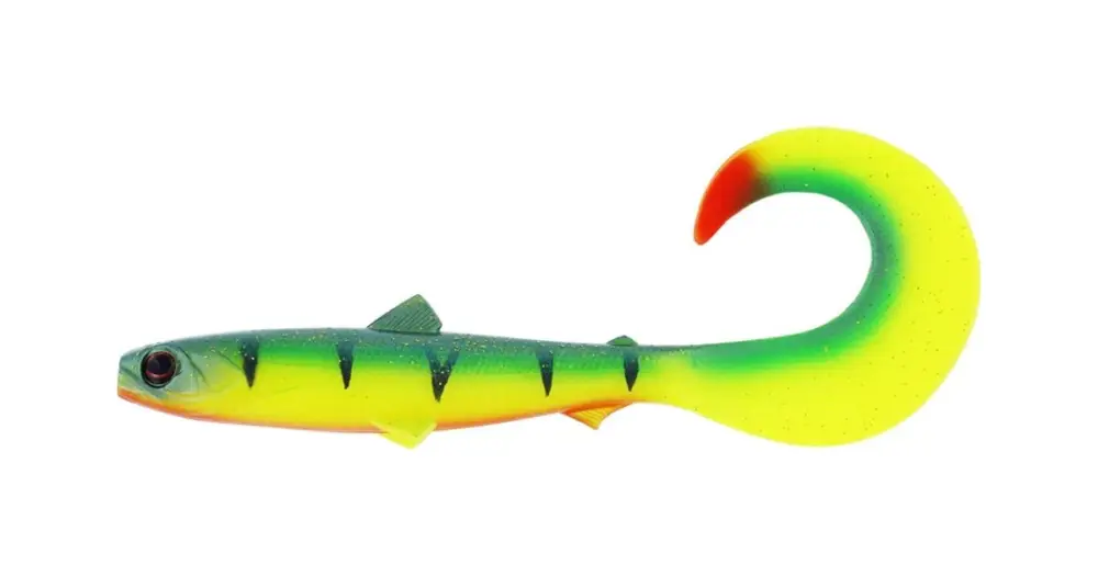 Super Cena Westin Gumová Nástraha Bullteez Curltail Tiger Perch - 10 cm 6 g 2 ks