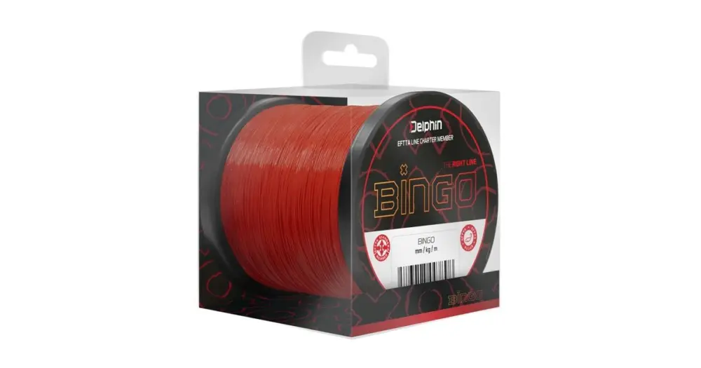 Delphin Vlasec Bingo - Průměr 0,25 mm / Nosnost 5,4 kg / Návin 1200 m Kup Teď