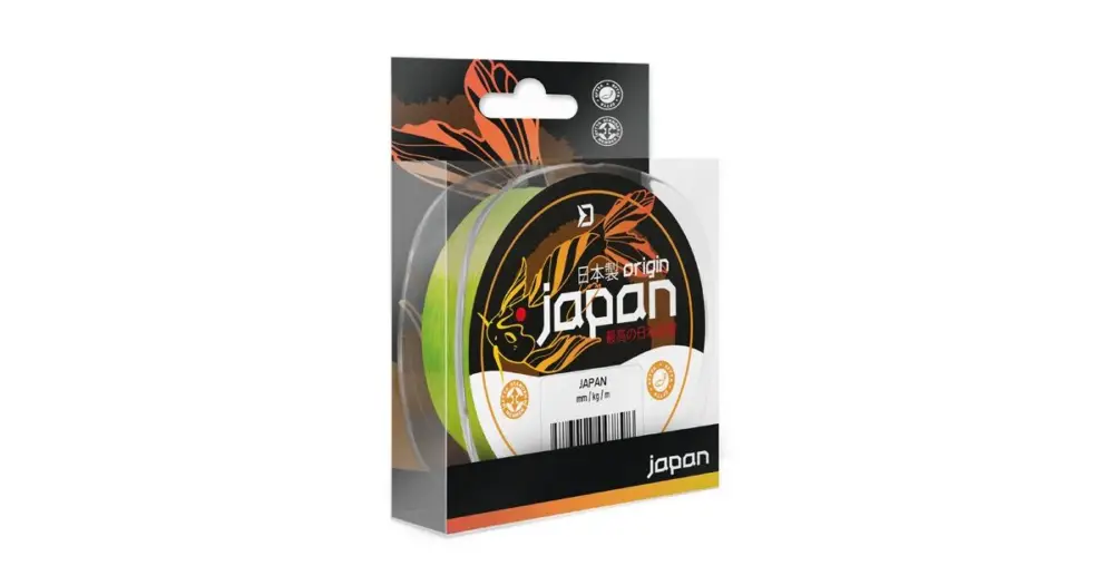 Vysoce Kvalitní Delphin Vlasec Japan Origin Fluo Žlutá - Průměr 0,203 mm / Nosnost 3,49 kg / Návin 200 m