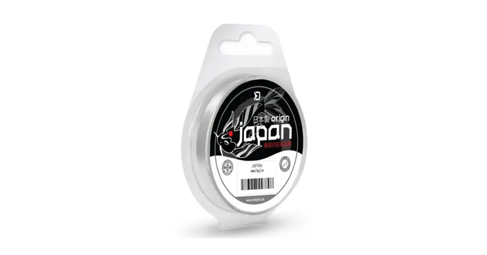 Delphin Vlasec Japan Origin Ultra Čirá - Průměr 0,234 mm / Nosnost 4,43 kg / Návin 50 m Jen Po Omezenou Doba