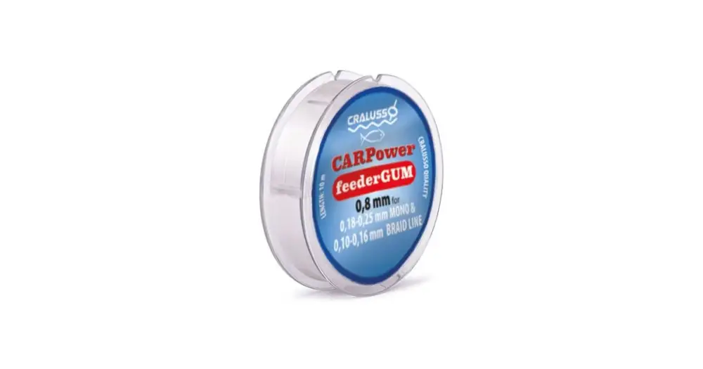 Cralusso Feederová Guma Carpower Feeder Gum 10 m - 1 mm Doprava Zdarma