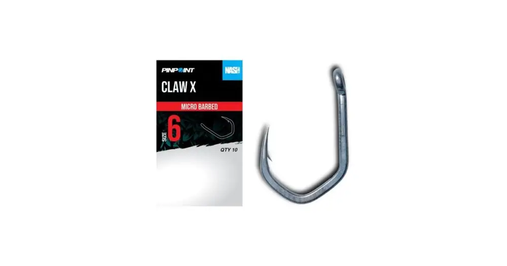 Nash Háčky Claw X Micro Barbed 10 ks Nejprodávanější
