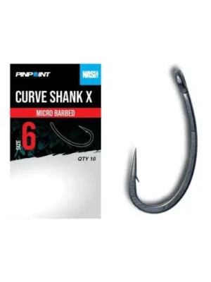 Akce Nash Háčky Curve Shank X Micro Barbed 10 ks - Velikost 2