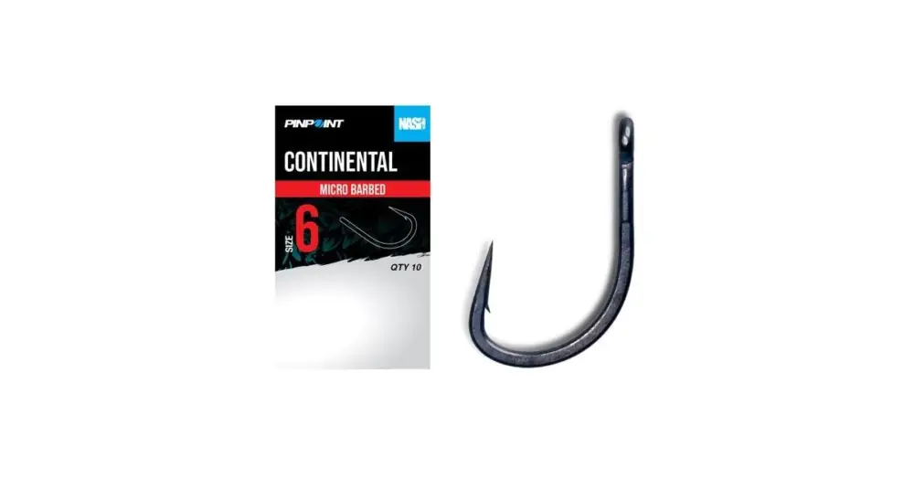 Akce Nash Háčky Continental Micro Barbed 10 ks - Velikost 2