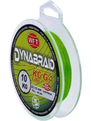 WFT Splétaná Šňůra Round Dynamix G4 Chartreuse 300 m - 0,20 mm 20 kg Rychlé Dodání