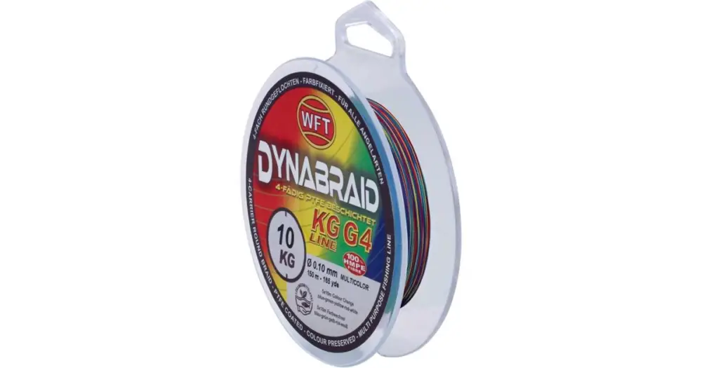 Pouze Dnes WFT Splétaná Šňůra Round Dynamix G4 Chartreuse 300 m - 0,16 mm 16 kg