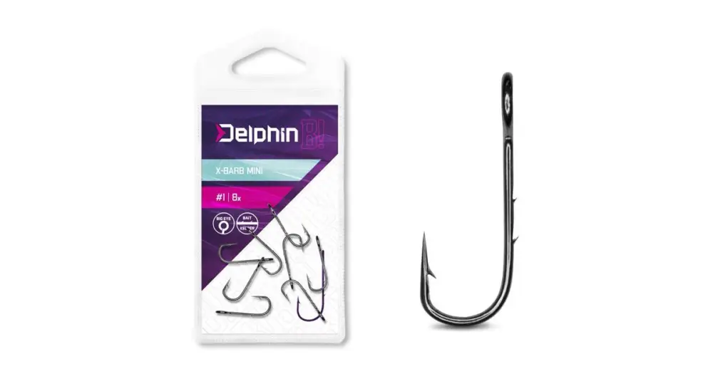 Delphin Háčky Na Čeburašku B! X-BARB Mini 8 ks - 6 Omezená Nabídka