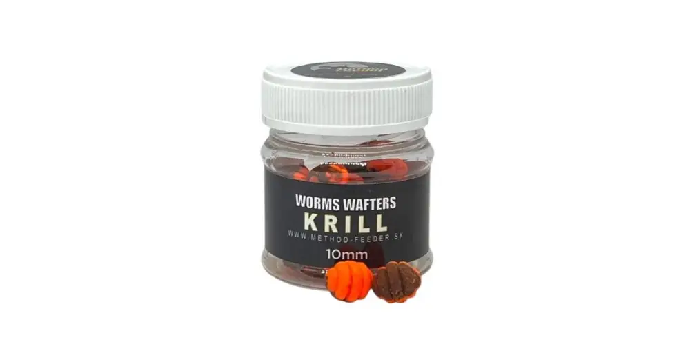 Horká Nabídka Method Feeder Fans Worms Wafter 10 mm 50 ml - Krill