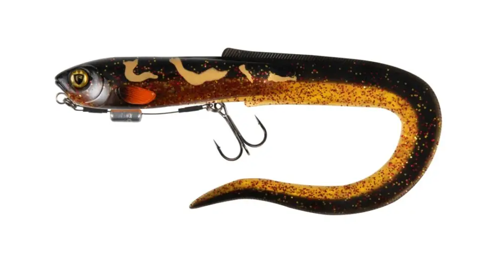 Oblíbený Fox Rage Gumová Nástraha Slick Eel Loaded UV Burbot - 28 cm 57 g #1/0