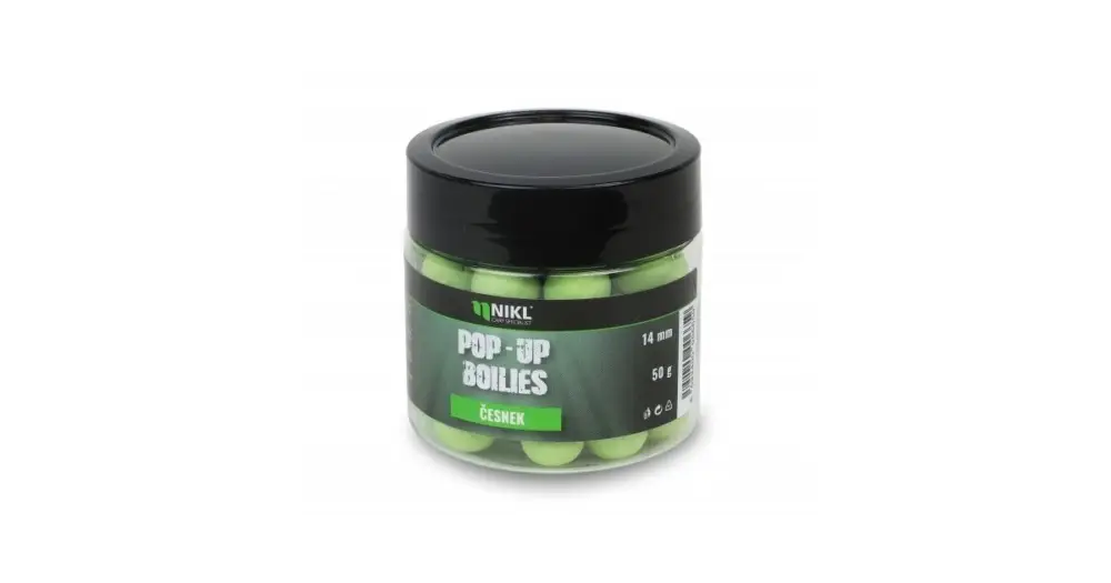 Nikl Plovoucí Boilies Česnek - 18 mm 50 g Vysoce Kvalitní
