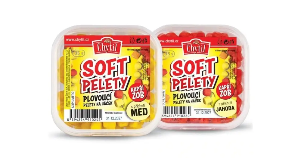 Nakupujte Hned Chytil Plovoucí Soft Pelety 6-8 mm 35 g - Česnek