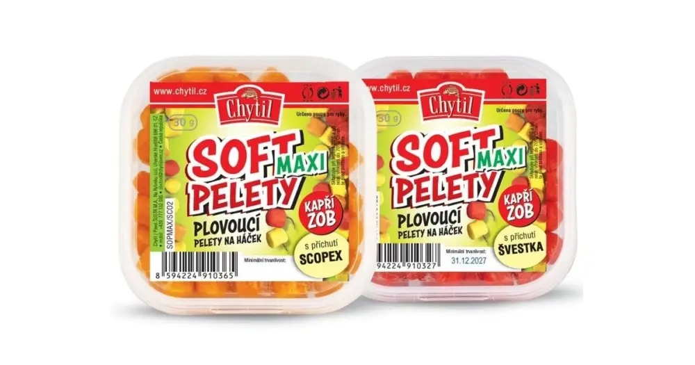 Akce Chytil Plovoucí Soft Pelety Maxi 12-14 mm 30 g - Oliheň