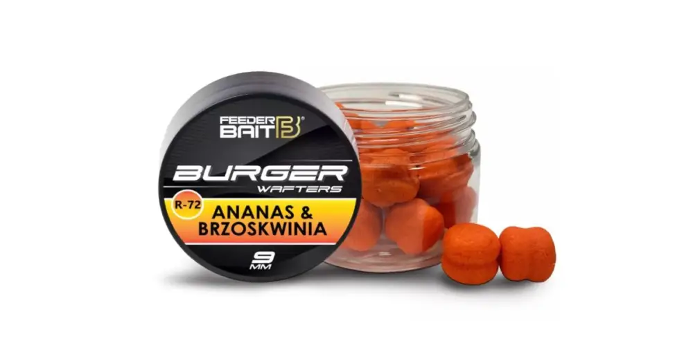 FeederBait Burger Wafters 9 mm - N-Butyric Acid Speciální Cena