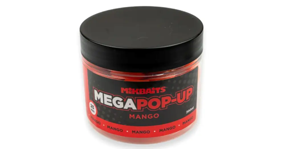 Koupit Online Mikbaits Mega Plovoucí Fluo Boilie Mango 300 ml 25 mm