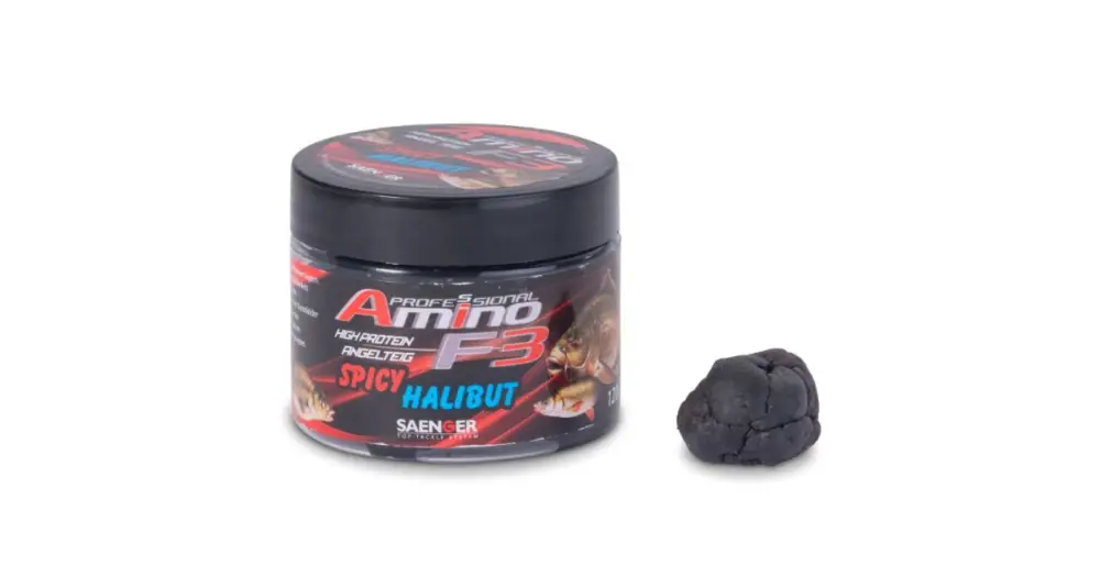 Horká Nabídka Saenger Rybářské Těsto Amino F-3 120 g - Halibut Chilli