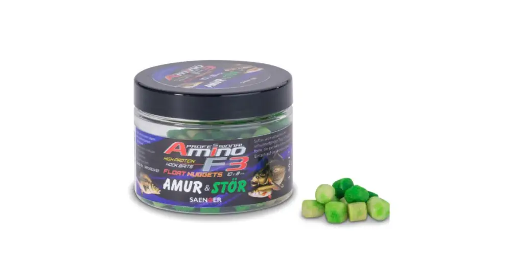 Ihned K Objednání Saenger Plovoucí Nugetky Amino F-3 Mini 8x6 mm 50 g - Ryba Máta