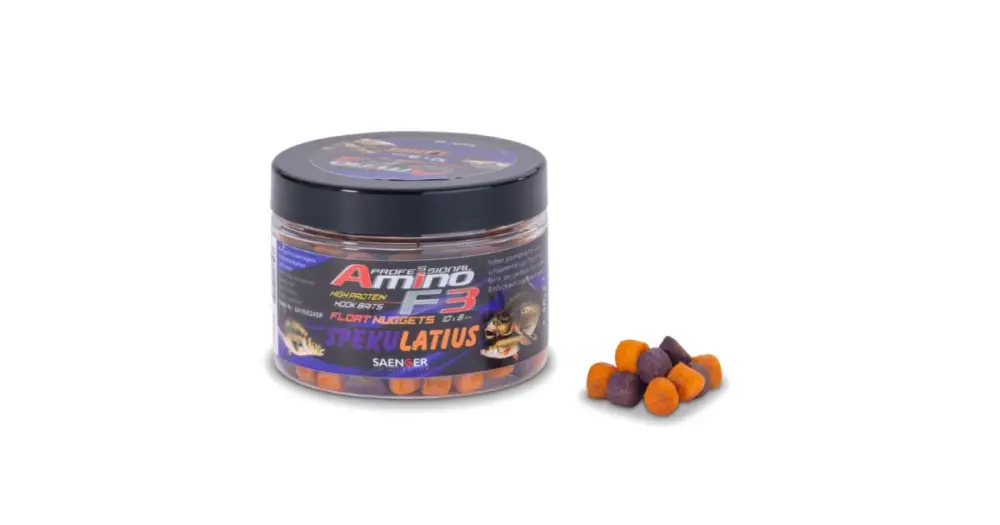 Horká Nabídka Saenger Plovoucí Nugetky Amino F-3 Midi 10x8 mm 50 g - Spekulatius