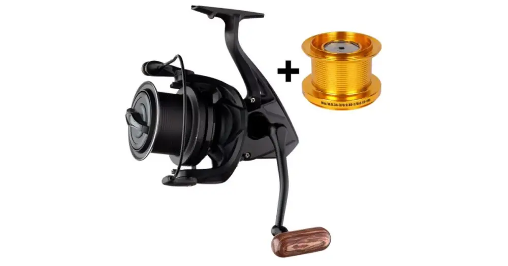 Oblíbený Giants Fishing Naviják Dekuxe Reel FD 9000 + Cívka 9000 Gold