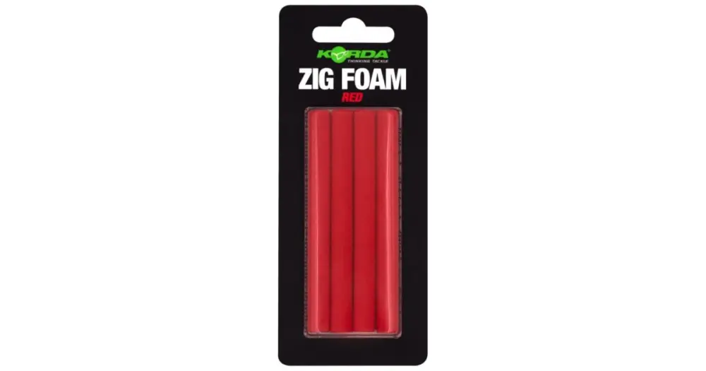 Originální Korda Pěnové Válečky Zig Foam - Červená