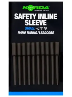 Značkový Korda Převleky Safety Inline Sleeve Nano Tubing/Leadcore - Small