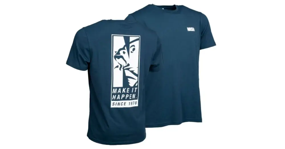 Nash Tričko Make It Happen Since 1978 T-Shirt Navy Blue - XL Top Prodej