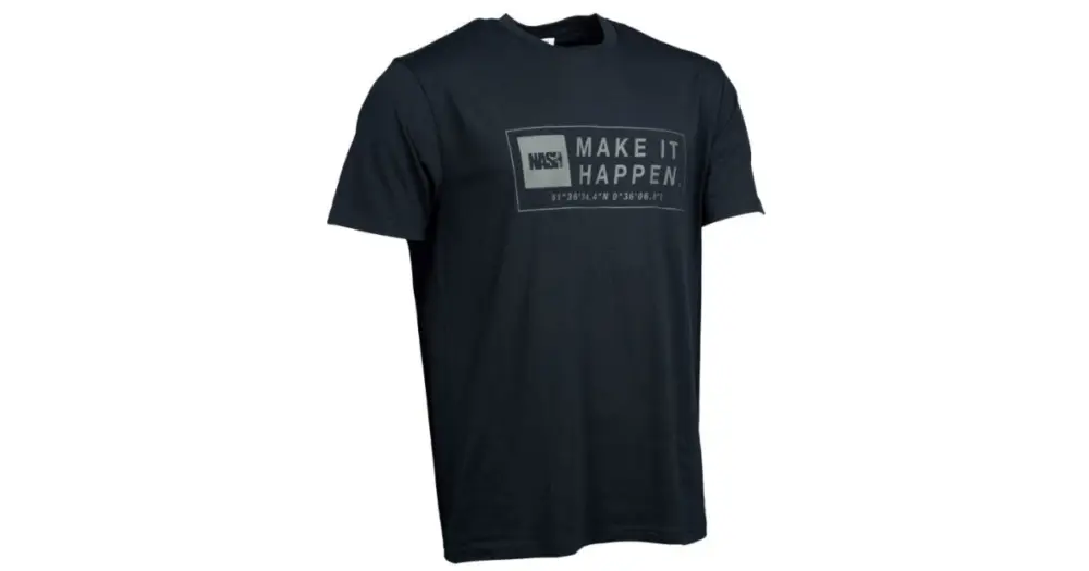Nash Tričko Make It Happen Coordinates T-Shirt Black Super Cena