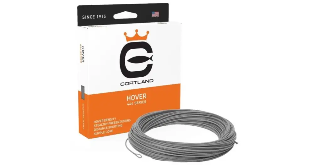 Cortland Muškařská Šňůra 444 Series Hover Space Grey 105 ft Ověřený