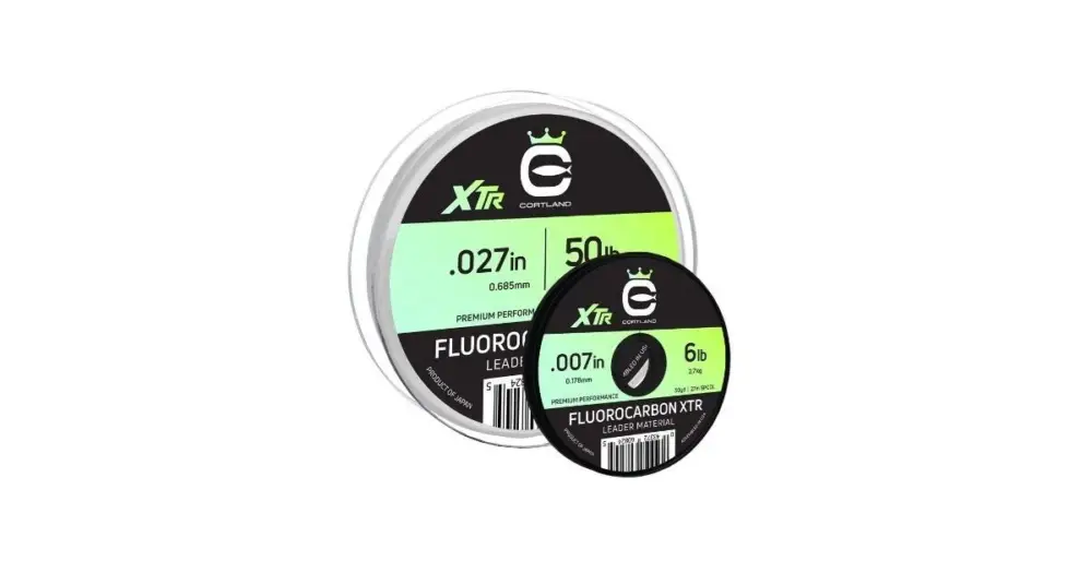 Cortland Fluorocarbon Návazcový XTR 30 yd - 10 lb Akce