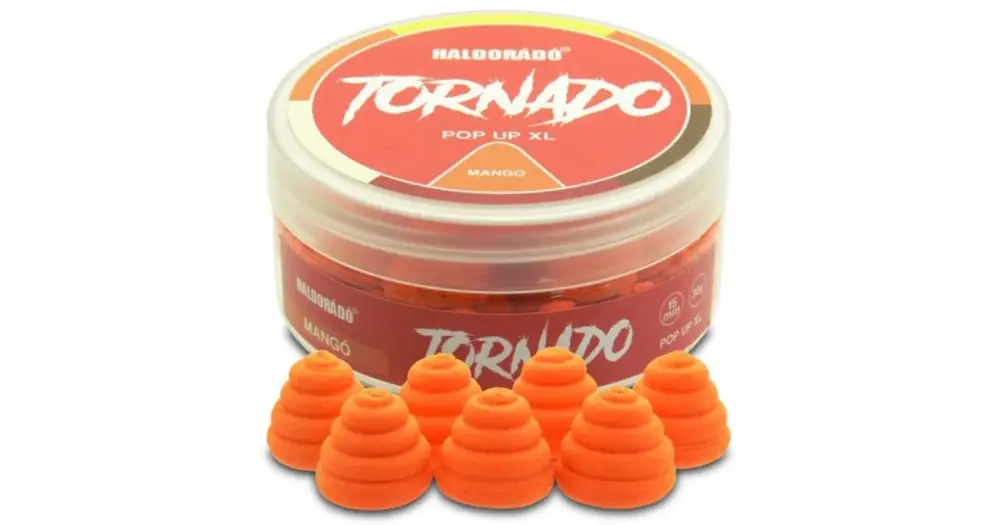 Haldorádó Plovoucí Boilie Pop-Up Tornado XL 30 g 15 mm - Mango Levný