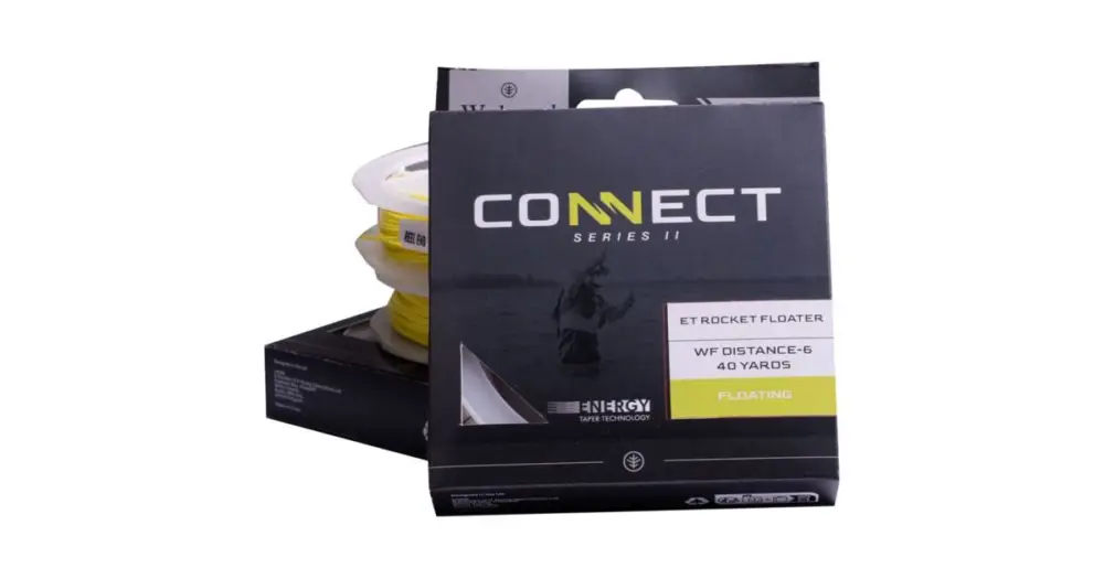 Wychwood Muškařská Šňůra Connect Series 2 Et Ghost Intermediate 40 yards Vysoce Kvalitní