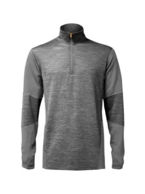 Aktuální Geoff Anderson Thermo Tričko s Dlouhým Rukávem WizWool 210 Šedé - XXXXL