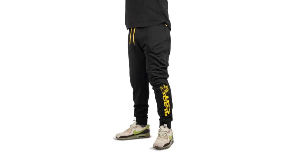 Nejlepší Cena Black Cat Tepláky Black Joggers