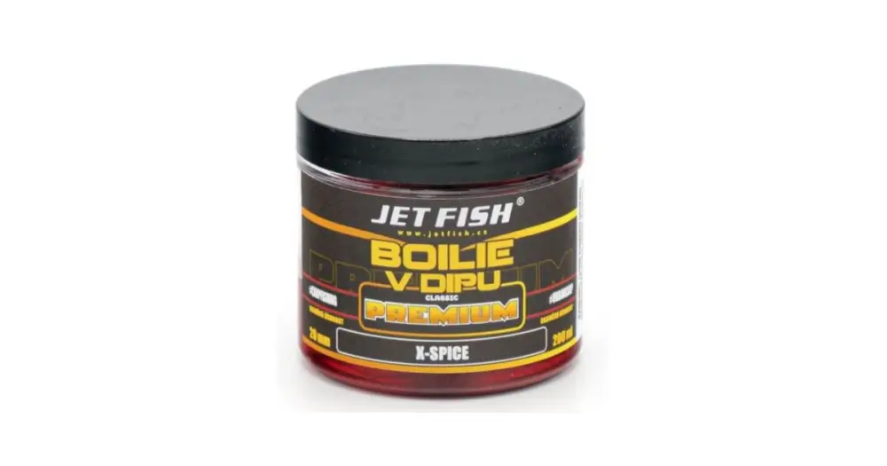 Jet Fish Boilie V Dipu Premium Clasicc 200 ml 20 mm - X-Spice Koupit Online