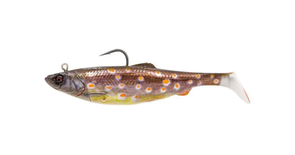 Savage Gear Gumová Nástraha 4D Herring Big Shad Plaice - 22 cm 200 g Jen Po Omezenou Doba