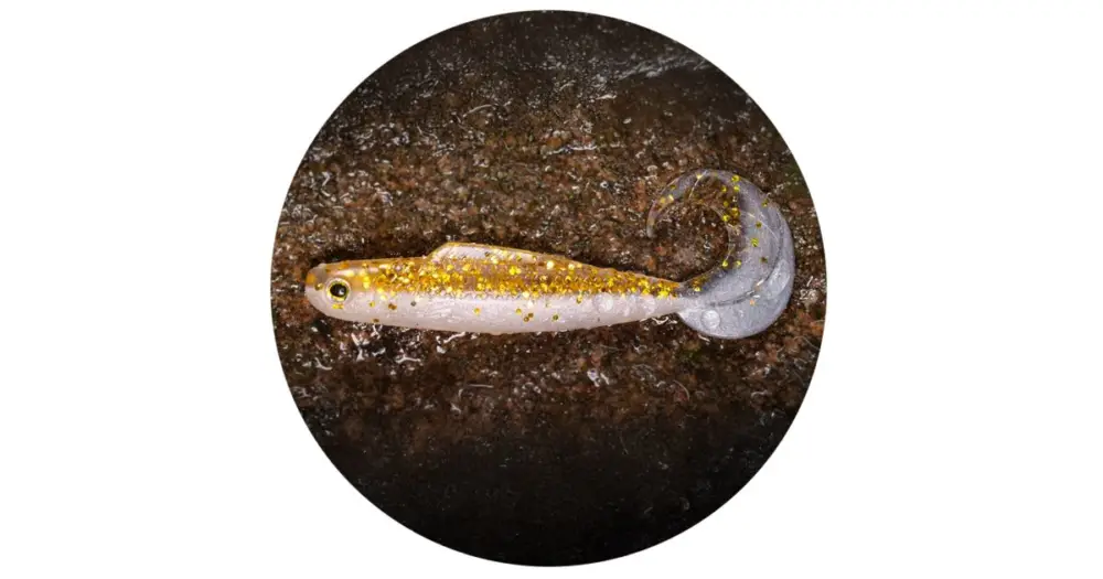 Super Cena RedBass Gumová Nástraha Twister Kixter Gold/Silver GT
