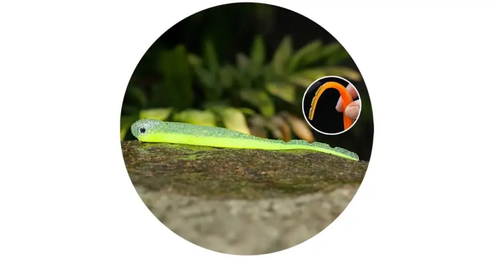 Redbass Smáček Big Snake Signal Yellow G UV COLOR - 20 cm 24,5 g Sezónní Sleva