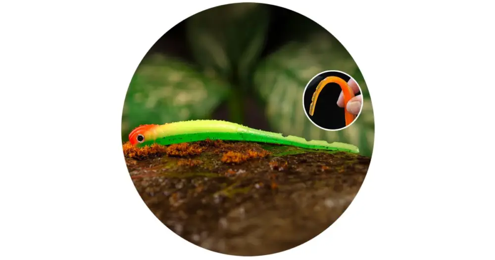 Redbass Smáček Big Snake Fluo/Green RH UV COLOR - 20 cm 24,5 g Finální Výprodej