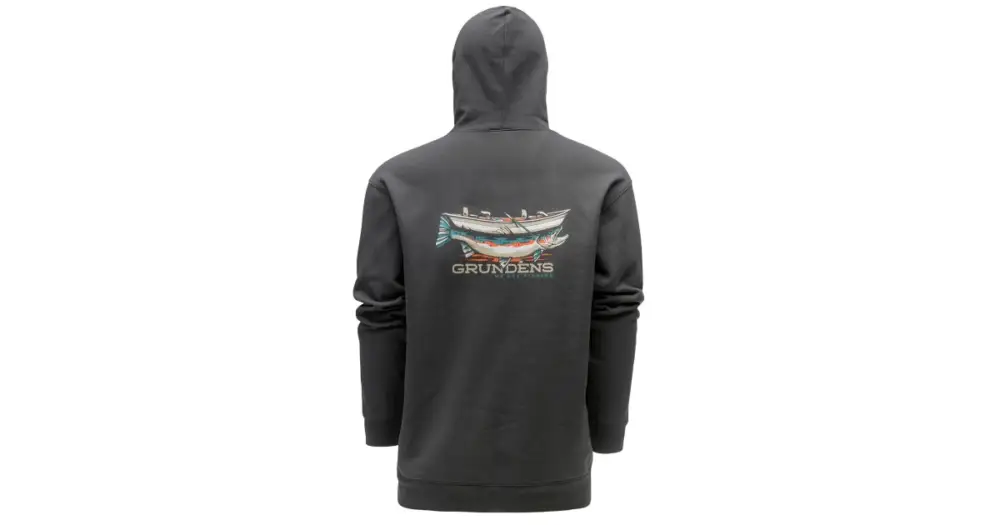 Grundéns Mikina Drift Boat Hoodie Anchor - S Pouze Dnes