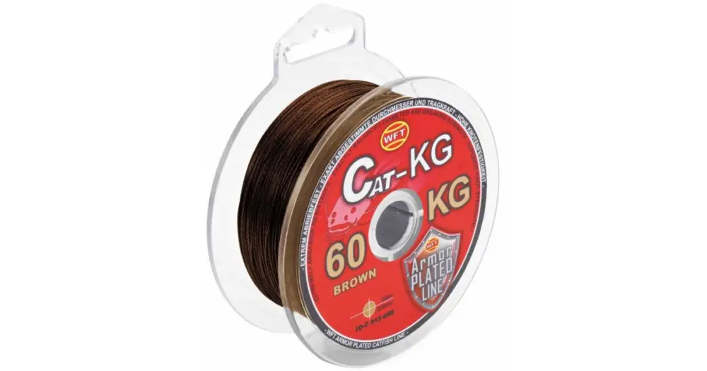 WFT Splétaná Šňůra Cat-KG Brown 300 m - 0,60 mm 80 kg Výprodej