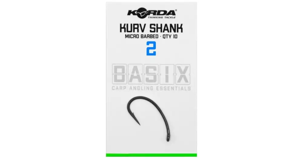 Korda Háčky Basix Kurv Shank Micro Barbed - 2 Hit Sezóny